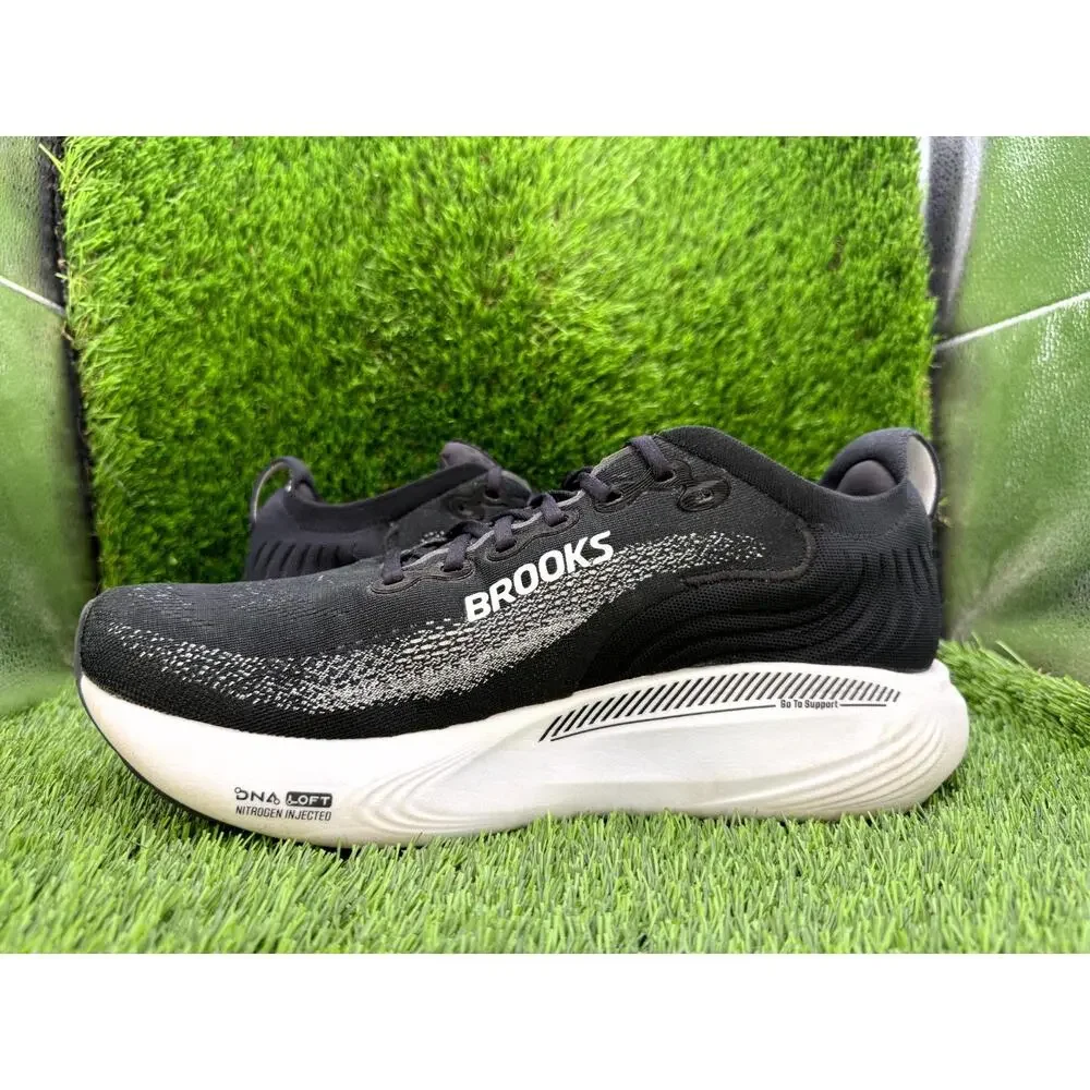Brooks Adrenaline GTS 25 1104542E090 Athletic Shoes Mens 11.5 Black Mesh Running